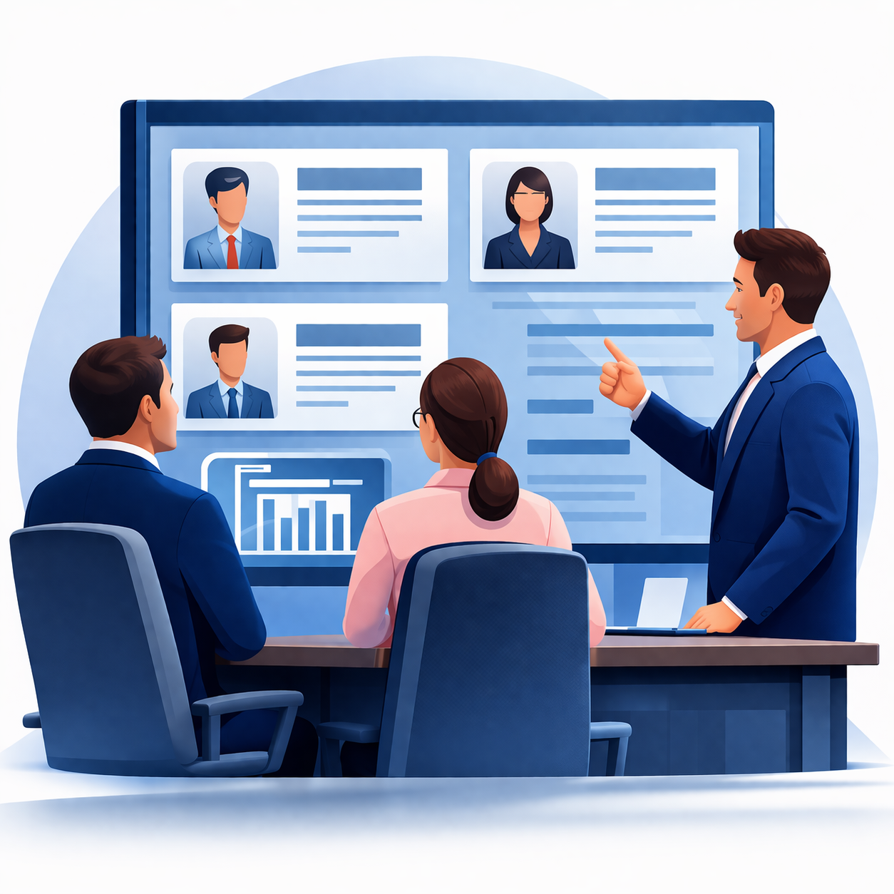 Recruitment Process Outsourcing team discussion